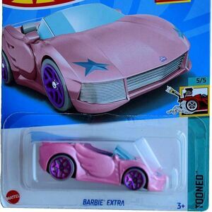 Hot Wheels Barbie Extra, Tooned 5/5 [Pink]